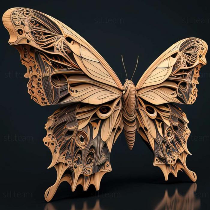 3D model Papilio laglaizei (STL)